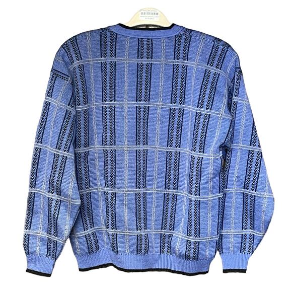 Pendleton cardigan made in USA virgin wool button front plaid warm women’s large - Picture 2 of 4